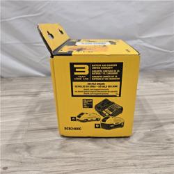 LIKE NEW! - DEWALT 20V MAX 6.0Ah and 4.0Ah Battery and Charger Starter Kit