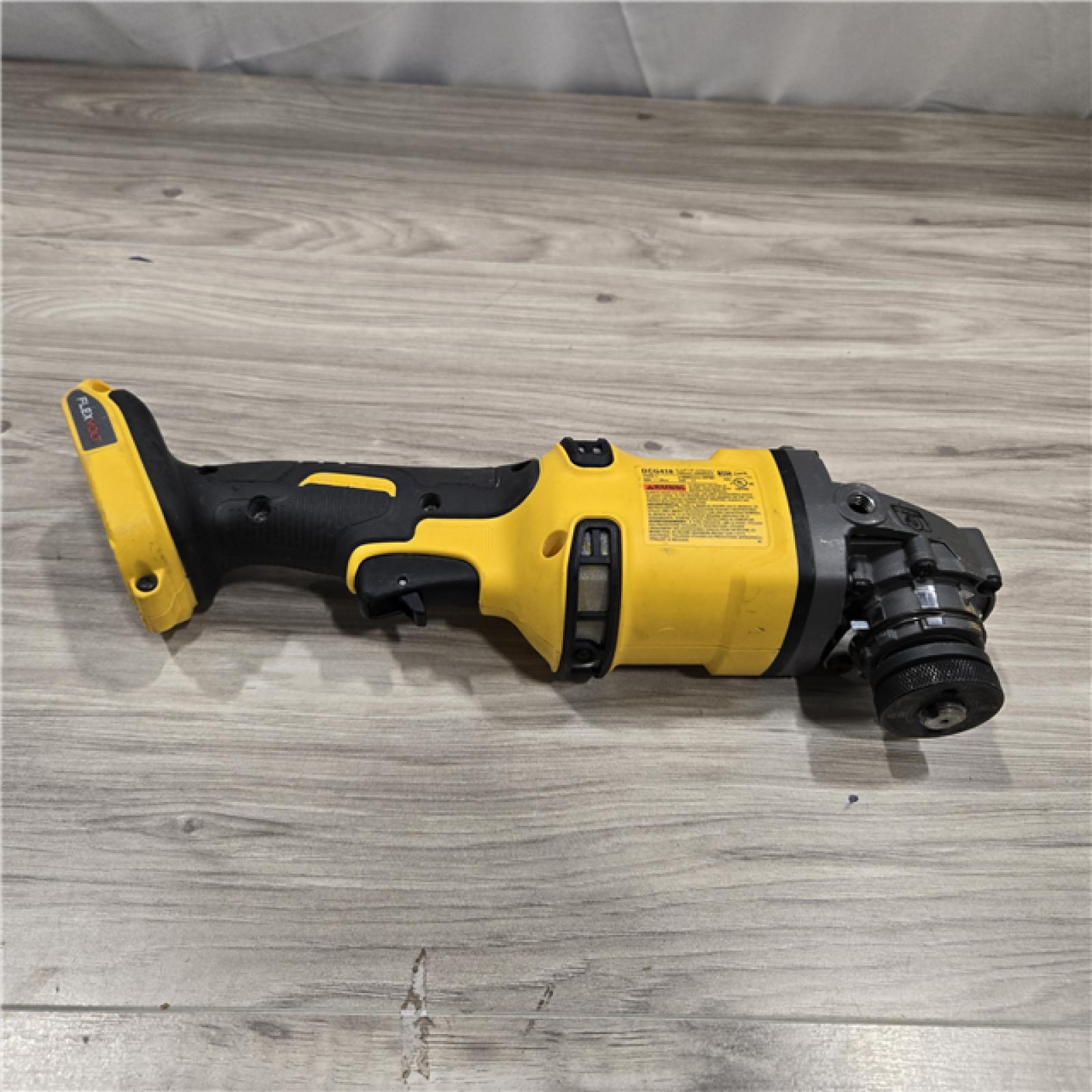 AS-IS DEWALT 60V MAX Cordless Small Angle Grinder with Kickback Brake (Tool Only)