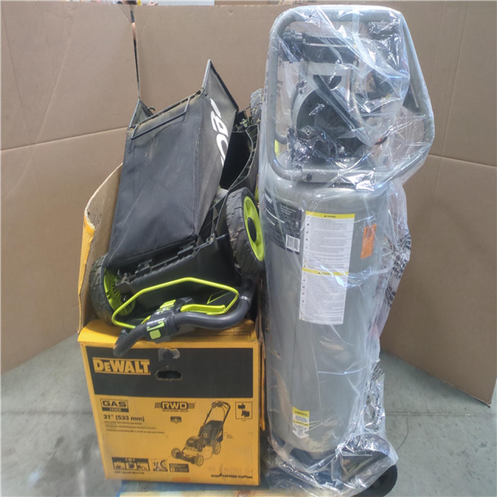 CALIFORNIA AS-IS OUTDOOR POWER EQUIPMENT