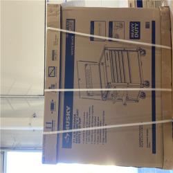 DALLAS LOCATION -Husky Tool Storage 31 in. W 6-Drawer Black Rolling Tool Cart