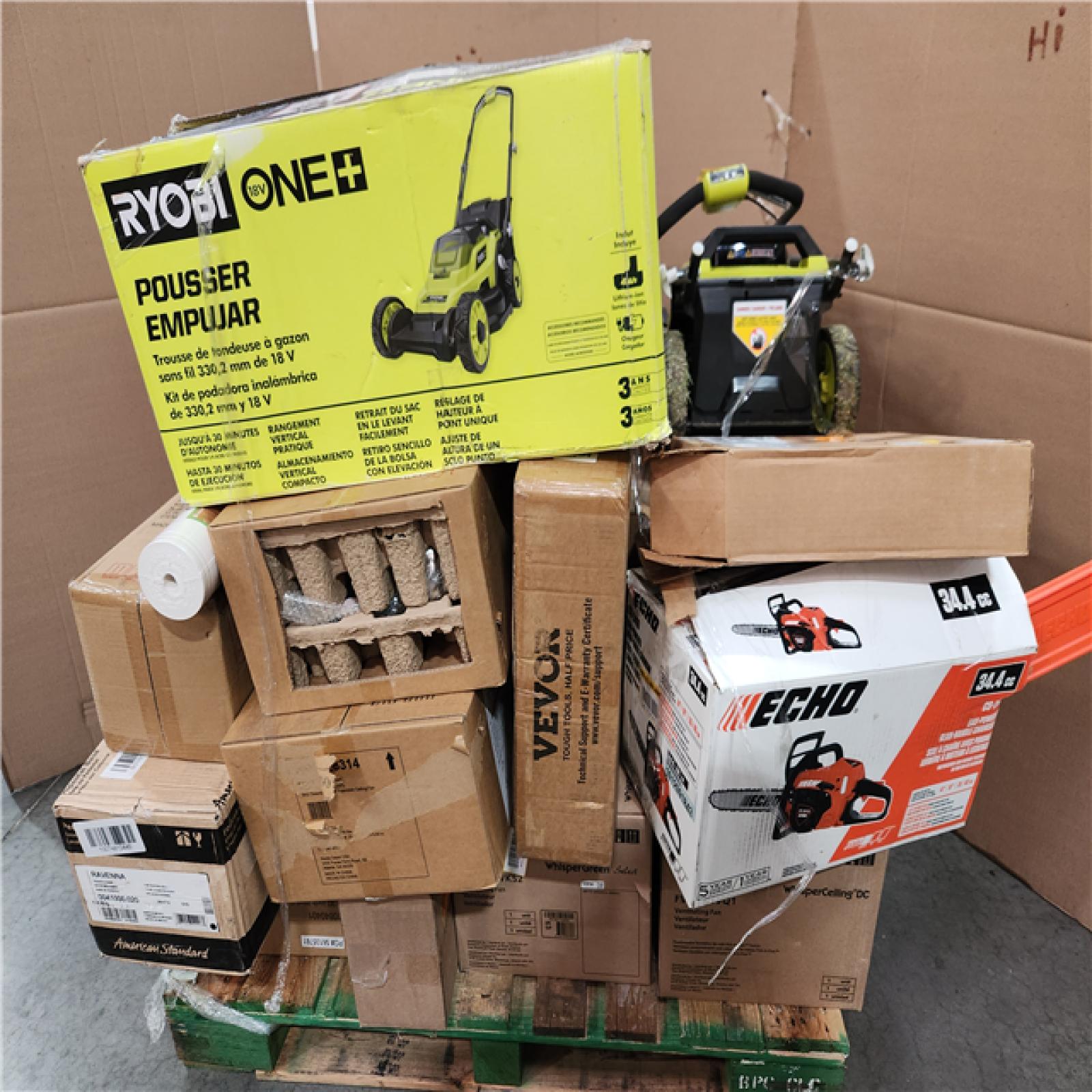 CALIFORNIA AS-IS HOME IMPROVEMENT PALLET