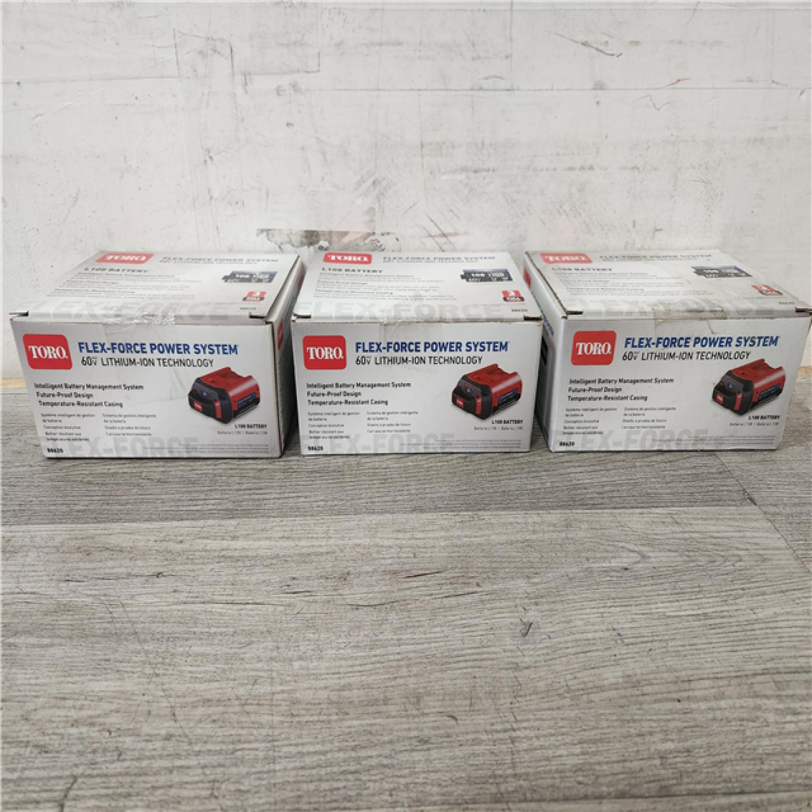 Phoenix Location Toro 60 -Volt, 2 Ah 1 -Pack Lithium Ion (Li-ion) Battery (3-Pack)