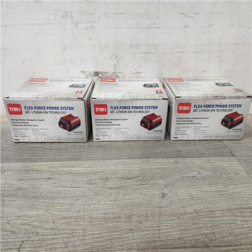Phoenix Location Toro 60 -Volt, 2 Ah 1 -Pack Lithium Ion (Li-ion) Battery (3-Pack)
