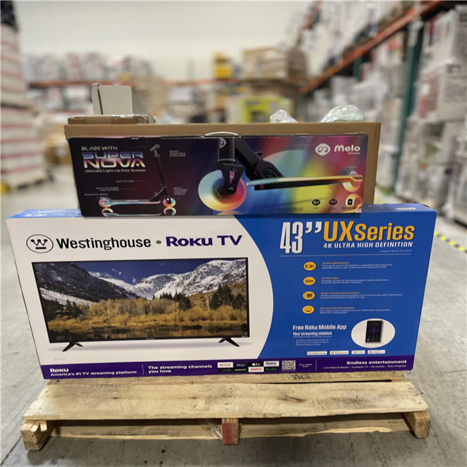 DALLAS LOCATION- NEW!- BULLSEYE MIXED PALLET