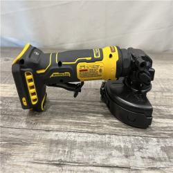 AS-IS DEWALT ATOMIC 20V MAX Cordless 4-1/2 in. Angle Grinder with Paddle Switch (Tool Only)