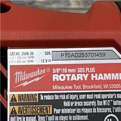 AS-IS Milwaukee  FUEL 12V Lithium-Ion Brushless Cordless 5/8 in. SDS-Plus Rotary Hammer Drill (Tool-Only)