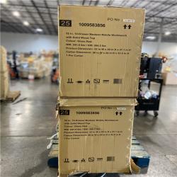 DALLAS LOCATION - Husky Modular Tool Storage 52 in. W x 20 in. D Standard Duty Red Mobile Workbench Cabinet 2 (UNITS)UNITS)