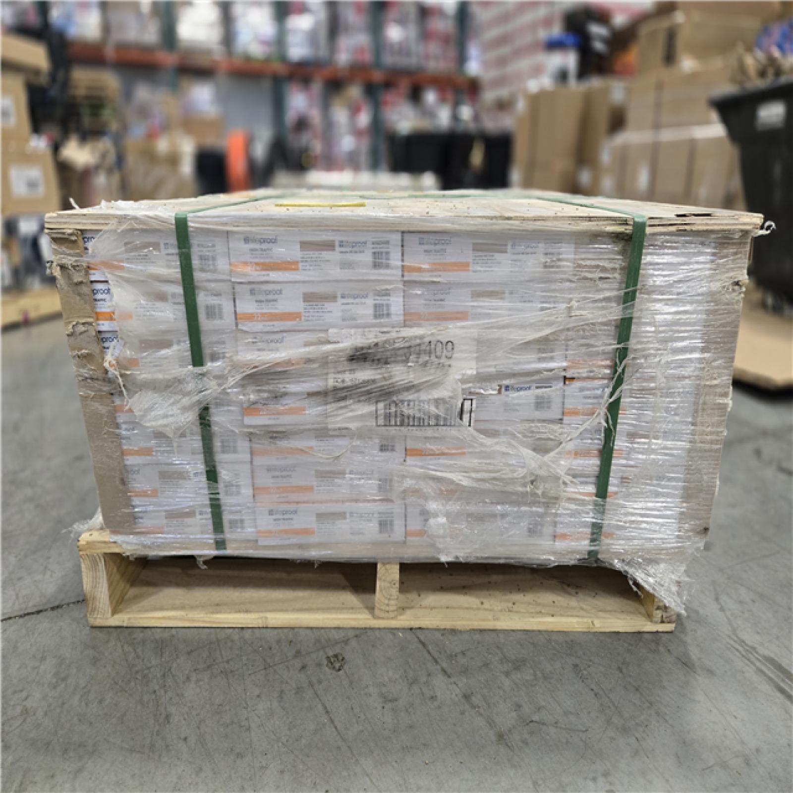 DALLAS LOCATION -Lifeproof Lakeside Hill Oak 22 MIL x 8.7 in. W x 48 in. L Click Lock Waterproof Luxury Vinyl Plank Flooring (20.1 sq. ft./case)(28 CASES)