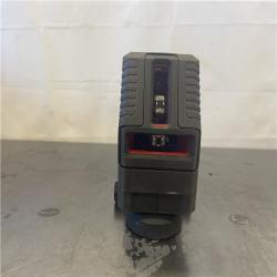 AS-IS- MILWAUKEE 100 ft. REDLITHIUM Lithium-Ion USB Green Rechargeable Cross Line Laser Level (TOOL ONLY)