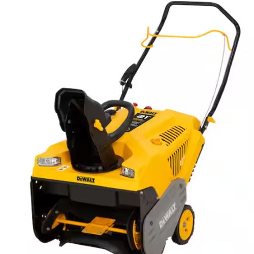 DALLAS LOCATION- NEW!- DEWALT 21 in. 208 cc E-Gov Electric Start Gas Single-Stage Snow Blower