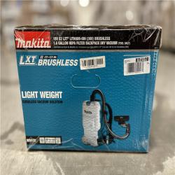 NEW! - Makita 18V X2 LXT Lithium-Ion (36V) Brushless Cordless 1.6 Gal. HEPA Filter Backpack Dry Vacuum (Tool-Only)