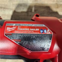 HOUSTON LOCATION - AS - IS Milwaukee FUEL 3-1/2 in. 18-Volt 21-Degree Lithium-Ion Brushless Cordless Framing Nailer (Tool-Only)