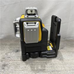 AS-IS DEWALT 12V MAX Lithium-Ion 100 ft. Green Self-Leveling 3-Beam 360 Degree Laser Level Kit