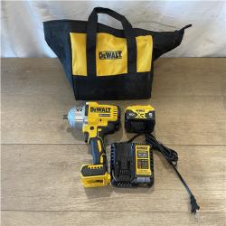 AS-IS DEWALT 20V MAX Lithium-Ion Cordless 1/2 in. Impact Wrench Kit