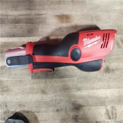 HOUSTON LOCATION - AS-IS MILWAUKEE 12-Volt Lithium-Ion Force Logic Cordless Press Tool Kit (4 Jaws Included) with Two 1.5 Ah Battery and Hard Case