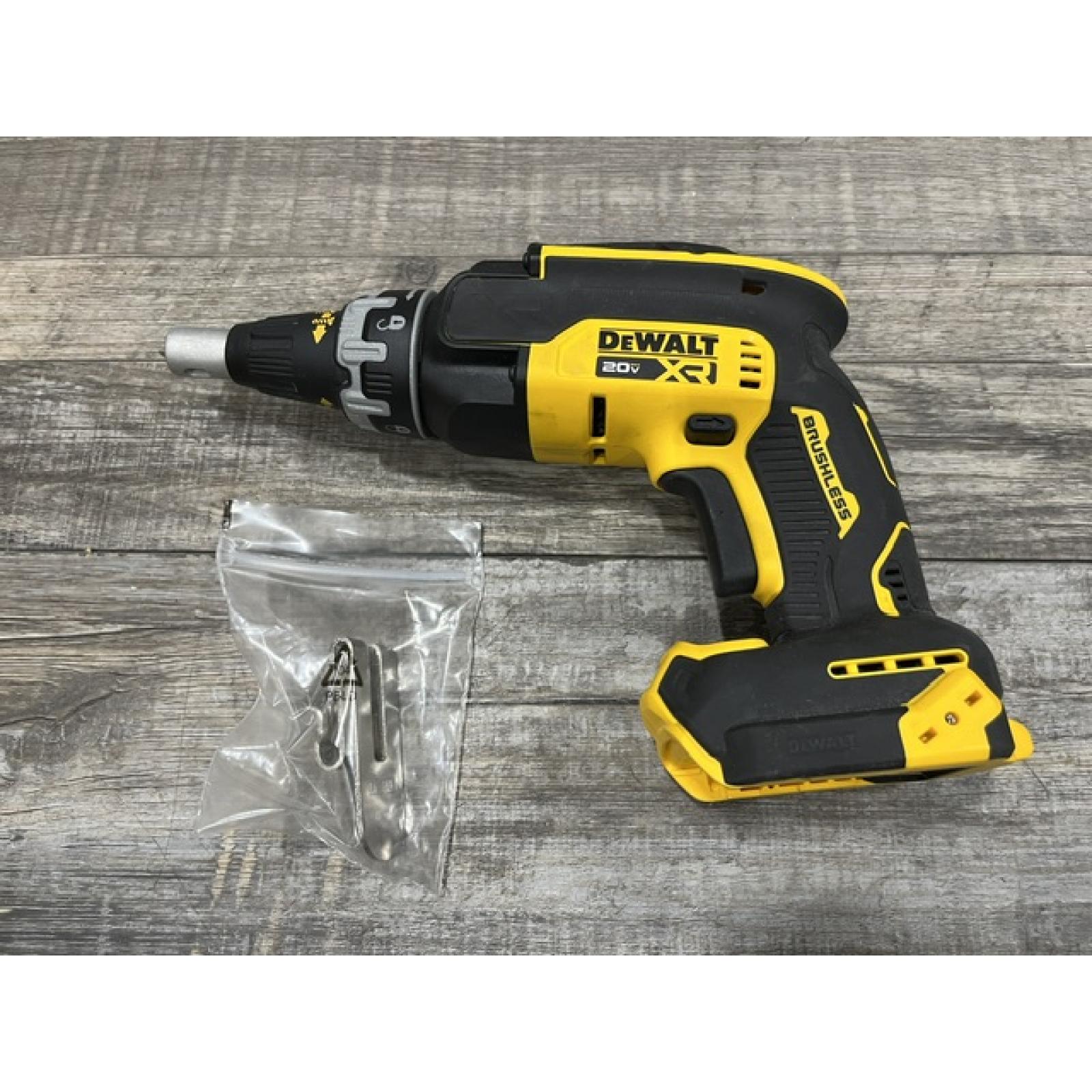 AS-IS DEWALT XR 20V MAX Lithium-Ion Cordless Brushless Screw Gun (Tool Only)