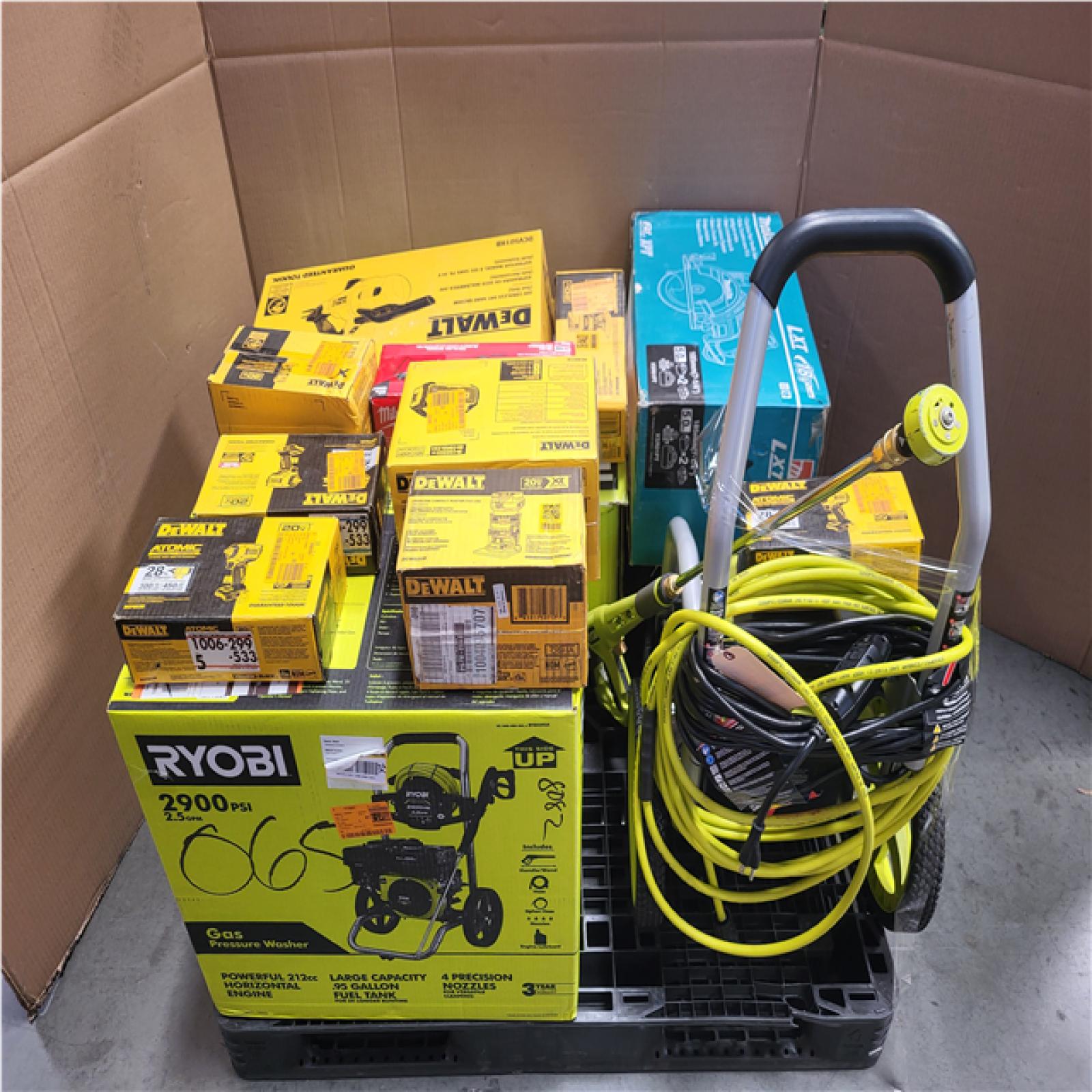 CALIFORNIA AS-IS TOOL PALLET