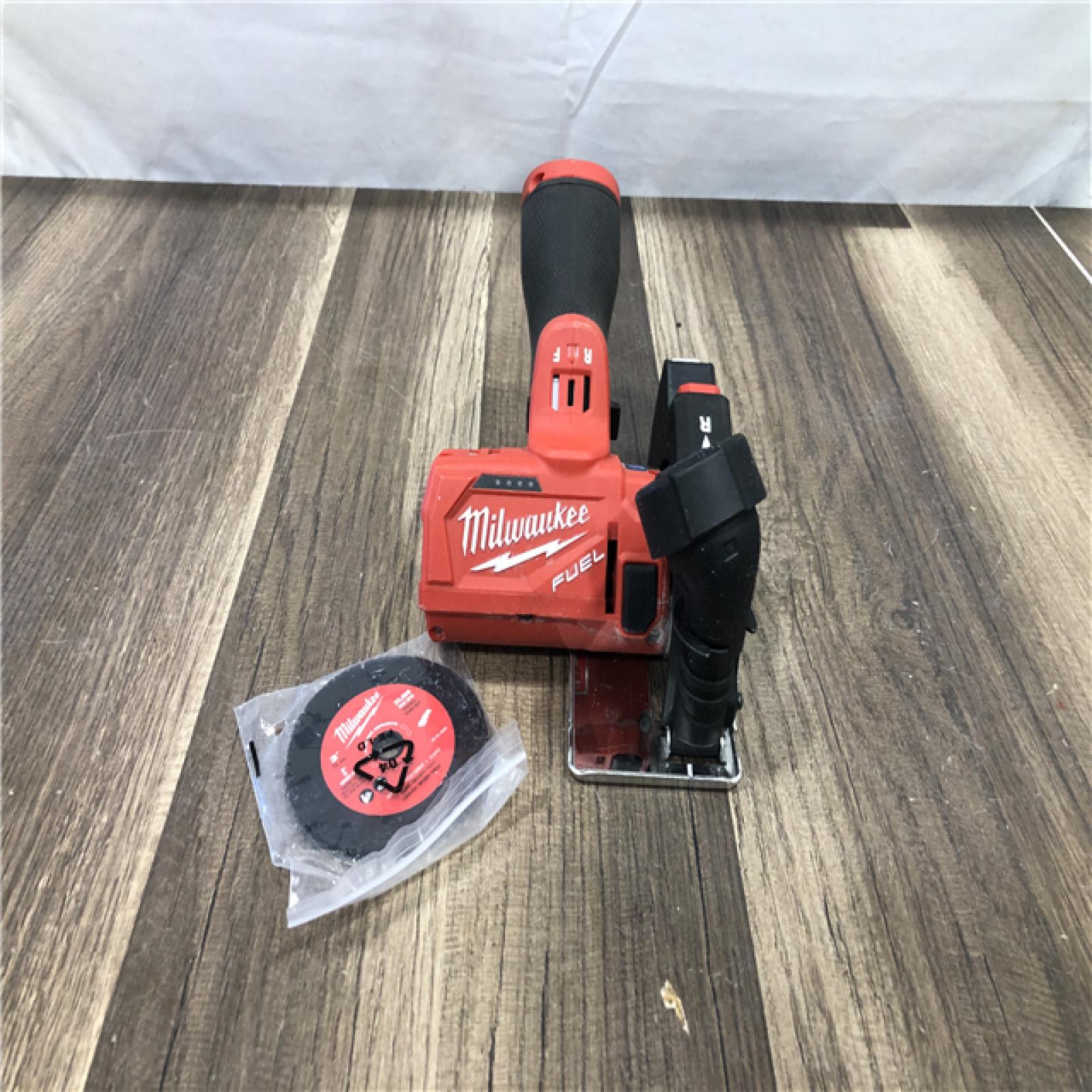 AS-IS Milwaukee FUEL 12V Lithium-Ion Brushless Cordless 3 in. Cut Off Saw (Tool-Only)