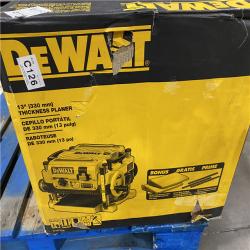 As-Is- DEWALT 15 Amp Corded 13 in. Planer