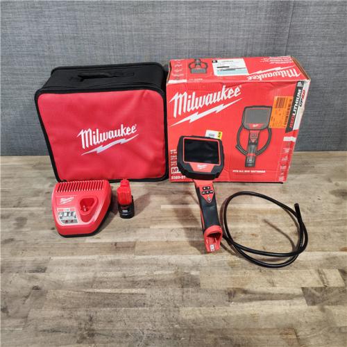 HOUSTON LOCATION - AS-IS MILWAUKEE M12 12V Lithium-Ion Cordless M-SPECTOR 360-Degree 4 Ft. Inspection Camera Kit