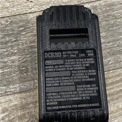 AS-IS DEWALT 20V MAX Lithium-Ion 15-Degree Electric Cordless Roofing Nailer Kit