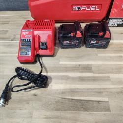 HOUSTON LOCATION - AS-IS Milwaukee 2904-22 Hammer Drill Driver Kit with Batteries Charger & Tool Case Red