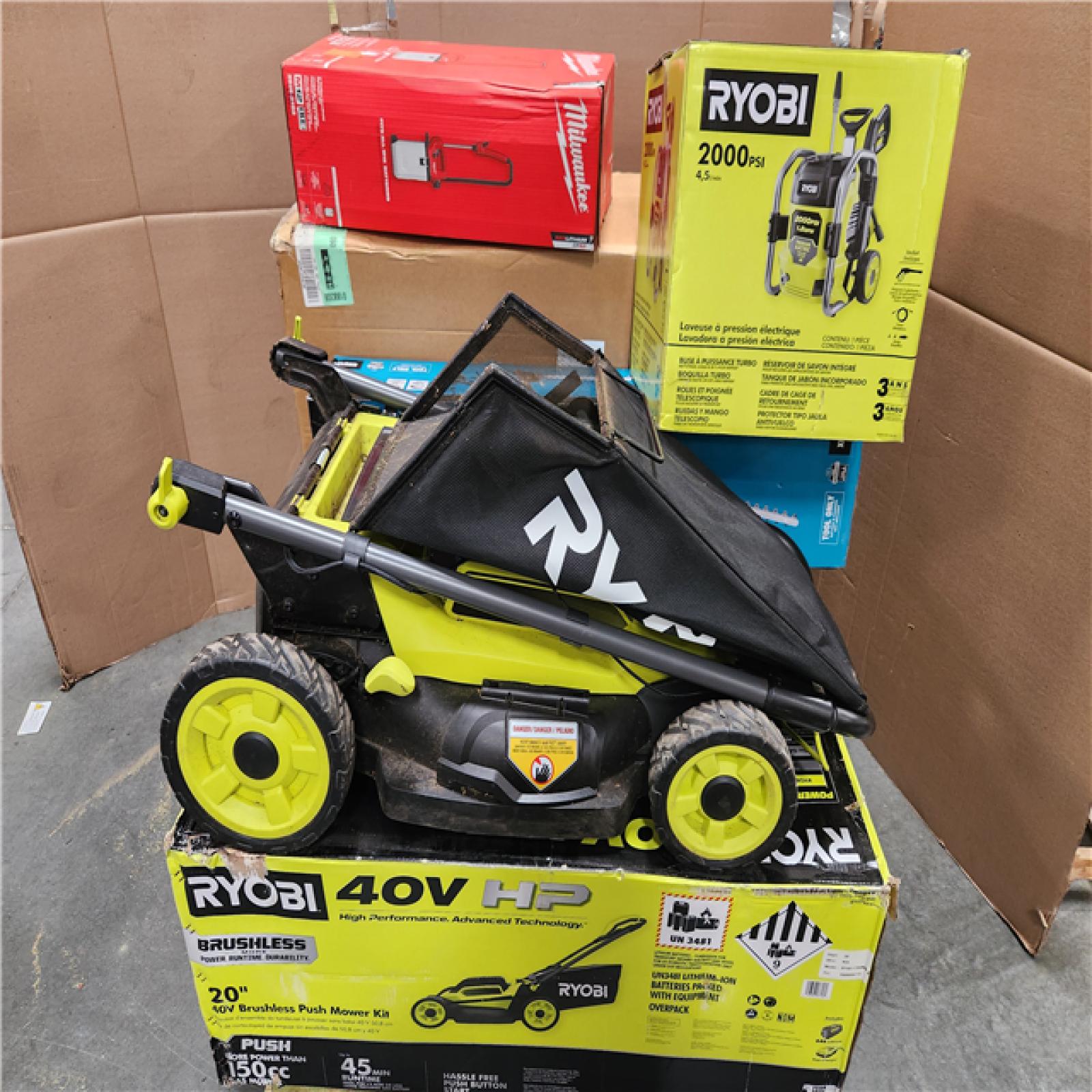 CALIFORNIA AS-IS OUT DOOR POWER EQUIPMENT