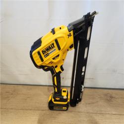 AS-IS- DEWALT 20V MAX XR 15 Ga. Cordless 34 Deg Nailer 20 V