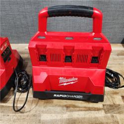 HOUSTON LOCATION - AS - IS MILWAUKEE BATTERY CHARGER PACK QTY - 2