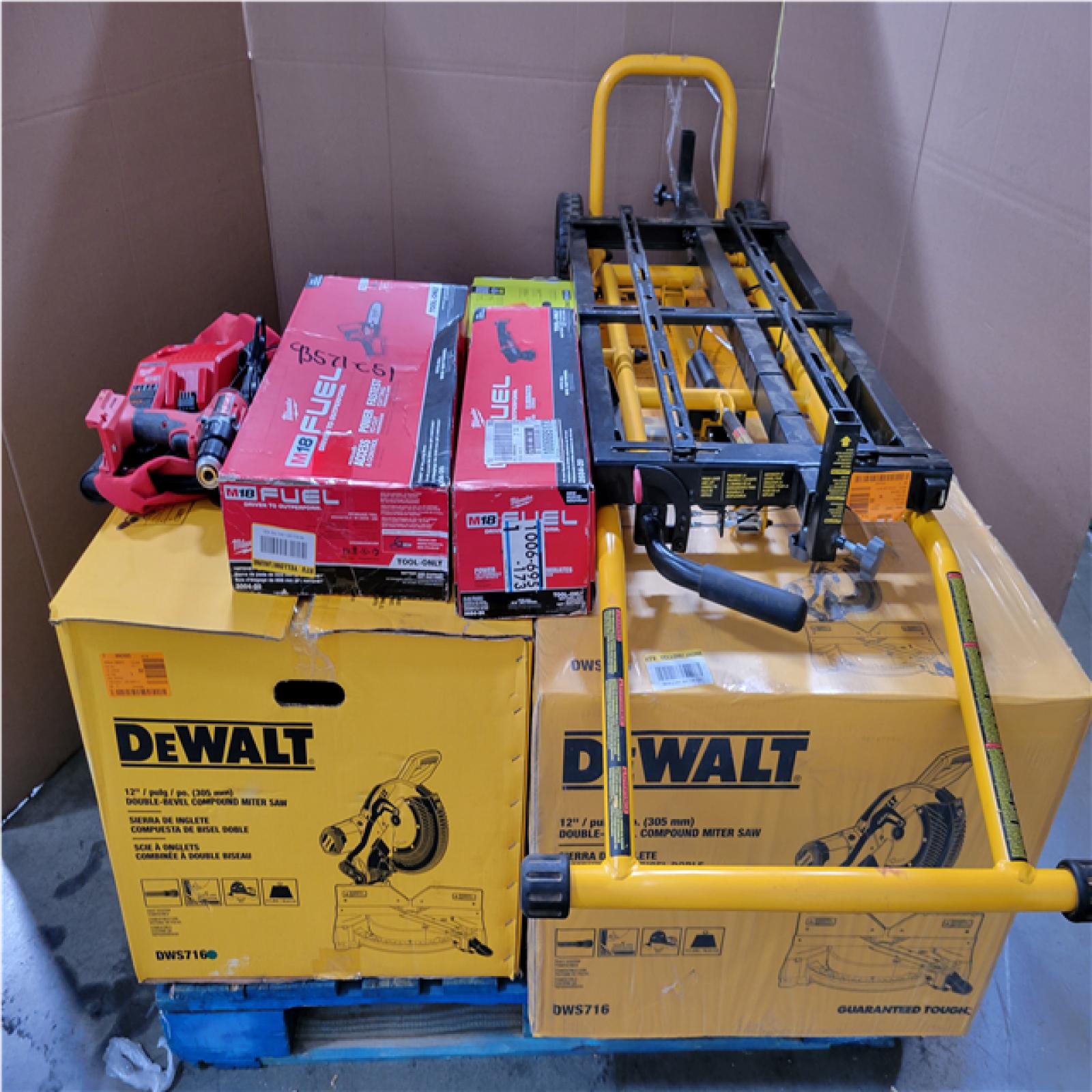 CALIFORNIA AS-IS TOOL PALLET