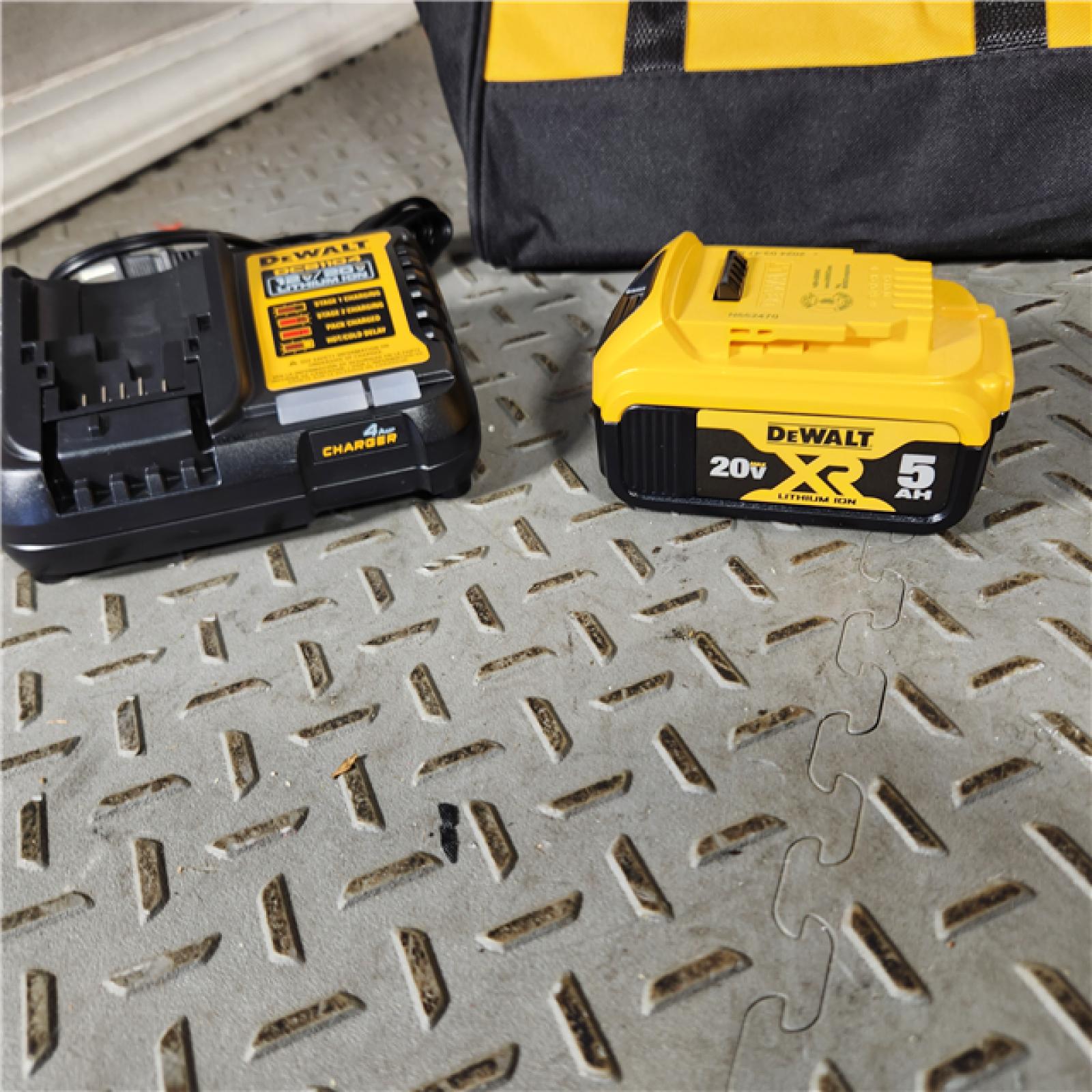 Houston Location - AS-IS DEWALT DCF850P1 ATOMIC 20V MAX Lithium-Ion Brushless Cordless 3-Speed 1/4 Impact Driver Kit 5.0Ah - Appears IN USED  Condition