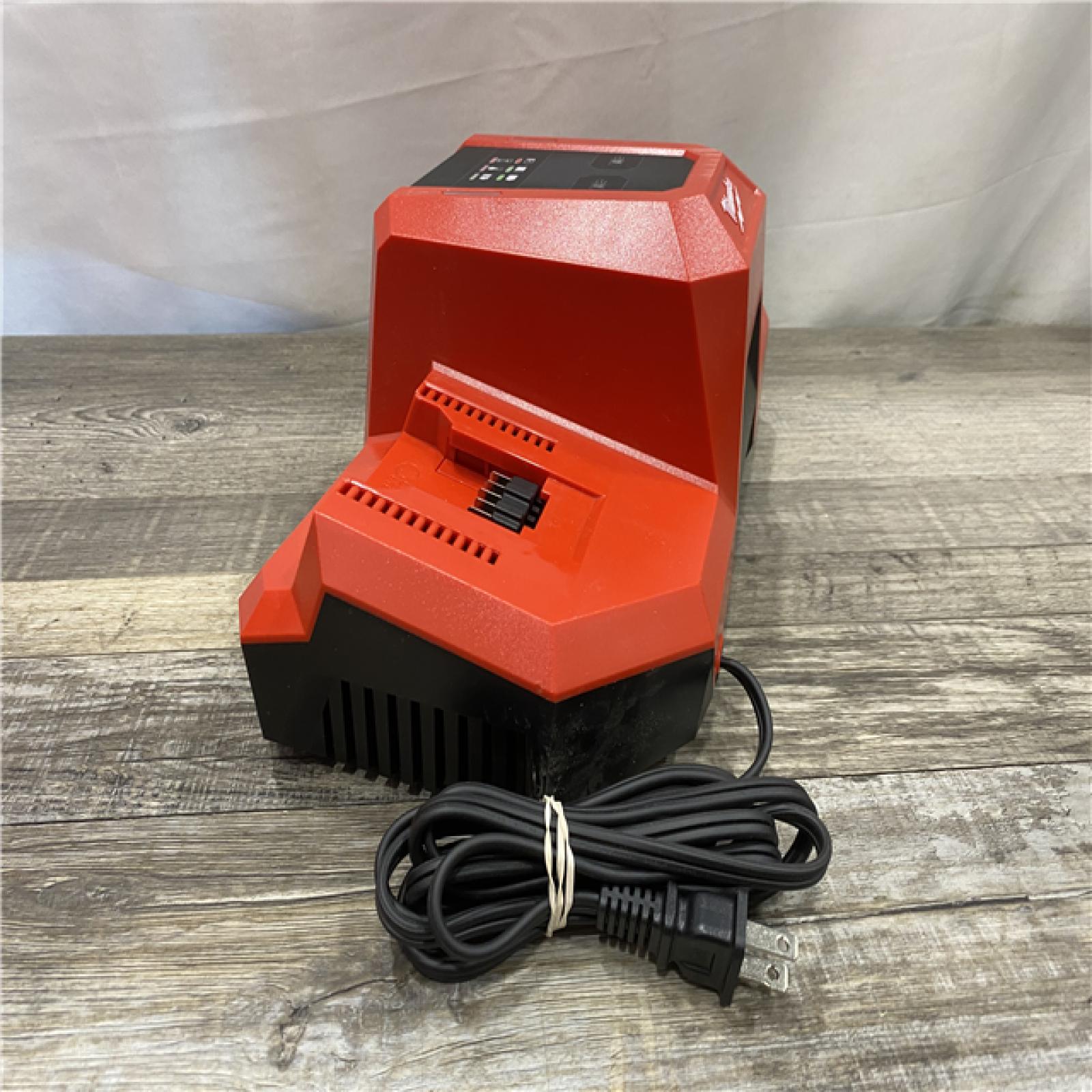 AS-IS Milwaukee 18V Lithium-Ion REDLITHIUM FORGE 8.0 Ah Battery Pack with 18V Super Charger