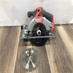 AS-IS Milwaukee FUEL 12V Lithium-Ion Brushless 5-3/8 in. Cordless Circular Saw (Tool-Only)