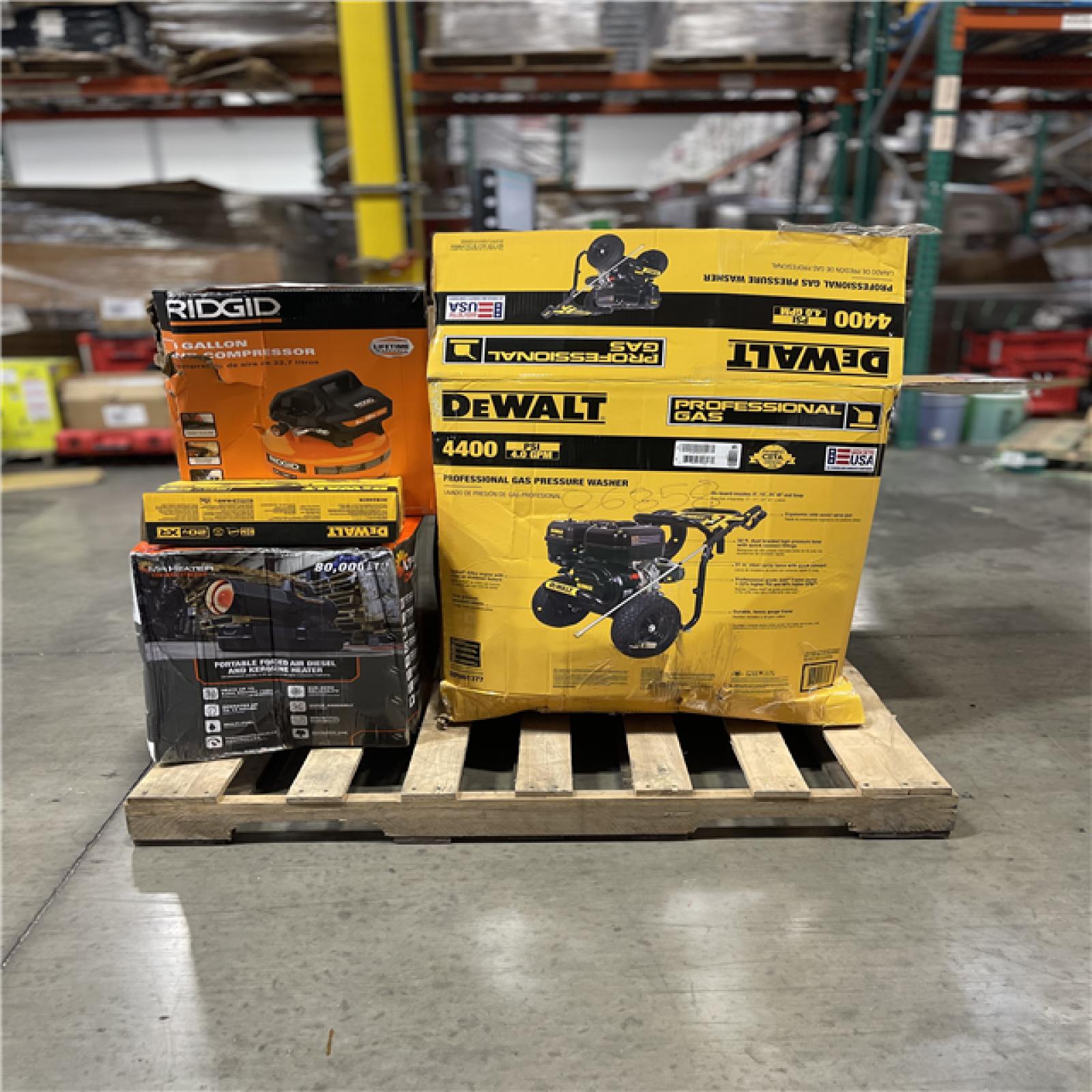 DALLAS LOCATION- AS-IS MIXED TOOL PALLET