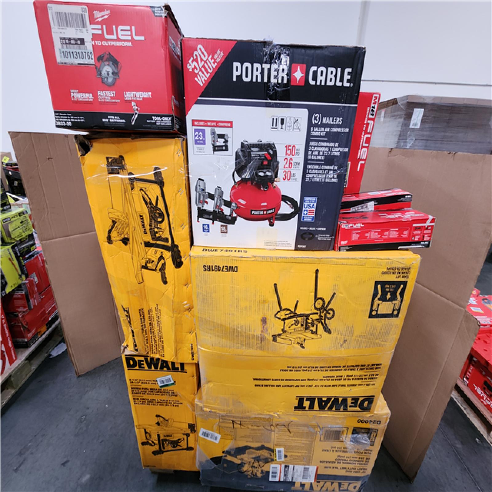CALIFORNIA AS-IS TOOL PALLET