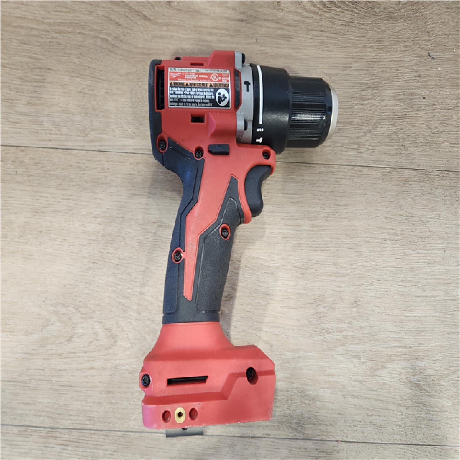 AS-IS- M18 18V Lithium-Ion Brushless Cordless 1/2 in. Compact Hammer Drill/Driver (Tool-Only)