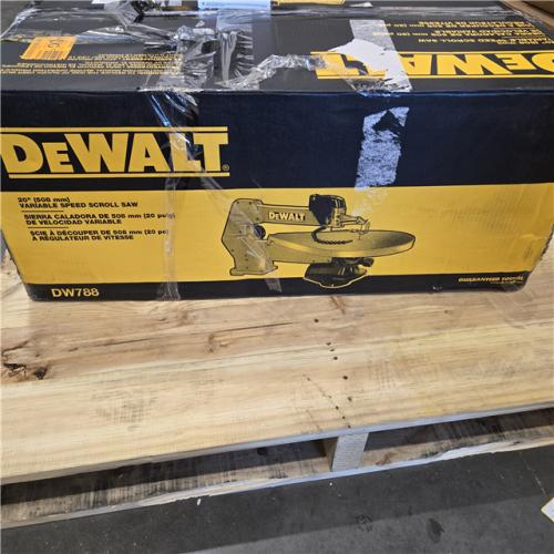 AS-IS  DEWALT 20 in. Variable-Speed Scroll Saw