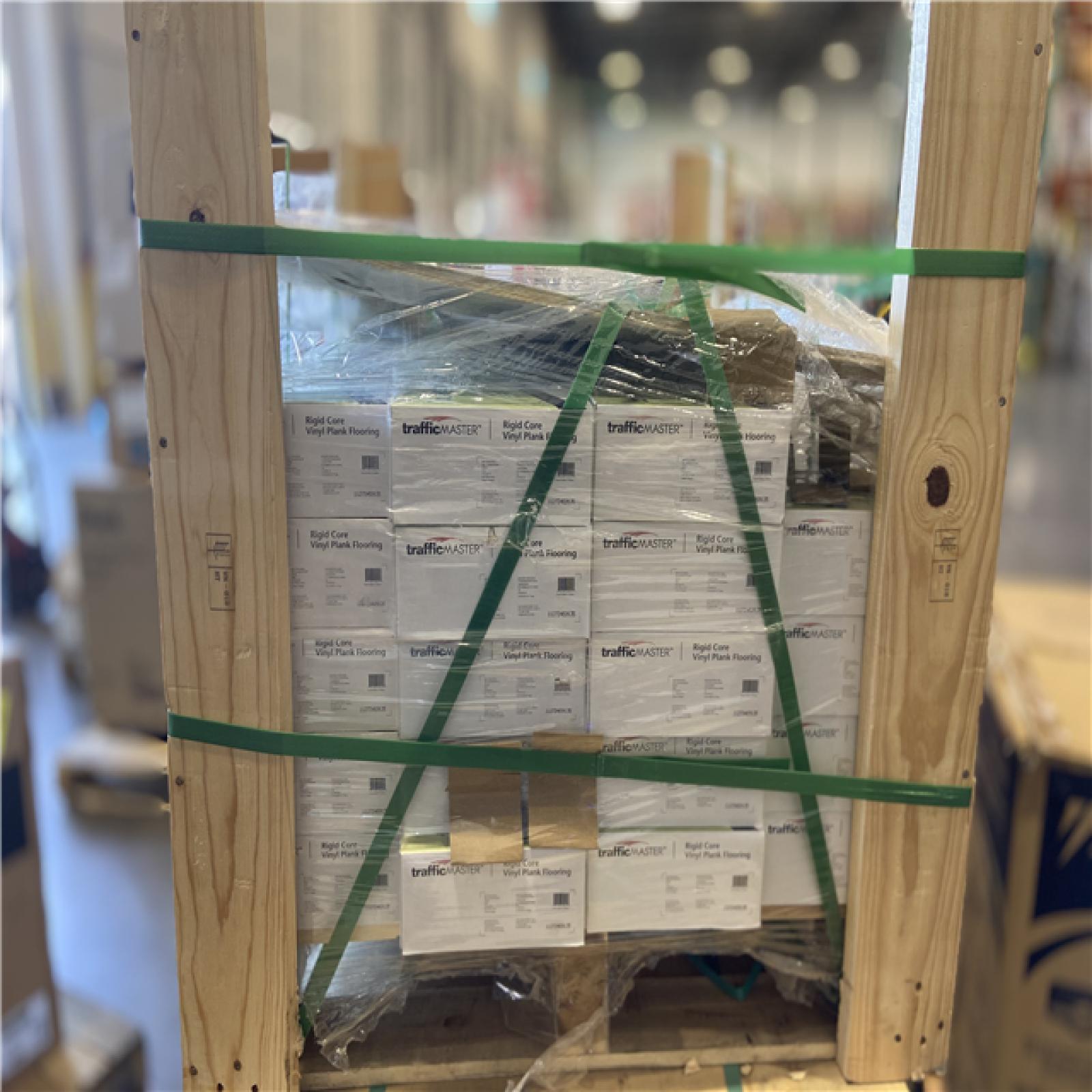 DALLAS LOCATION - TrafficMaster Moonstone 6 MIL x 6 in. W x 36 in. L Click Lock Waterproof Luxury Vinyl Plank Flooring (23.95 sqft/case) - 19 CASES