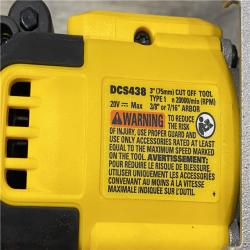 AS-IS DEWALT 20V XR Cordless 3 in. Cut-Off Tool (Tool Only)