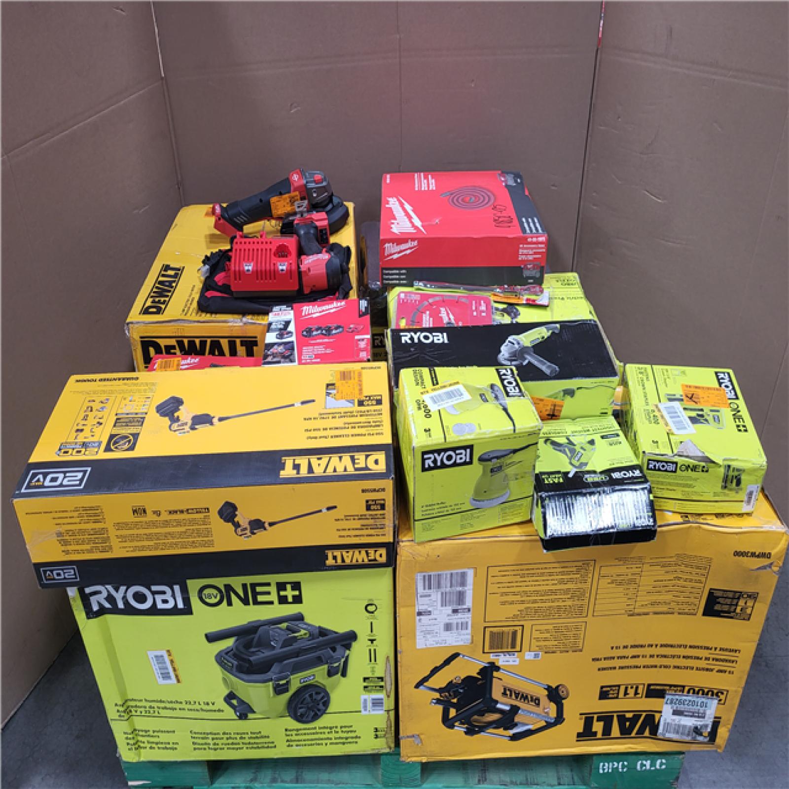 CALIFORNIA AS-IS TOOL PALLET