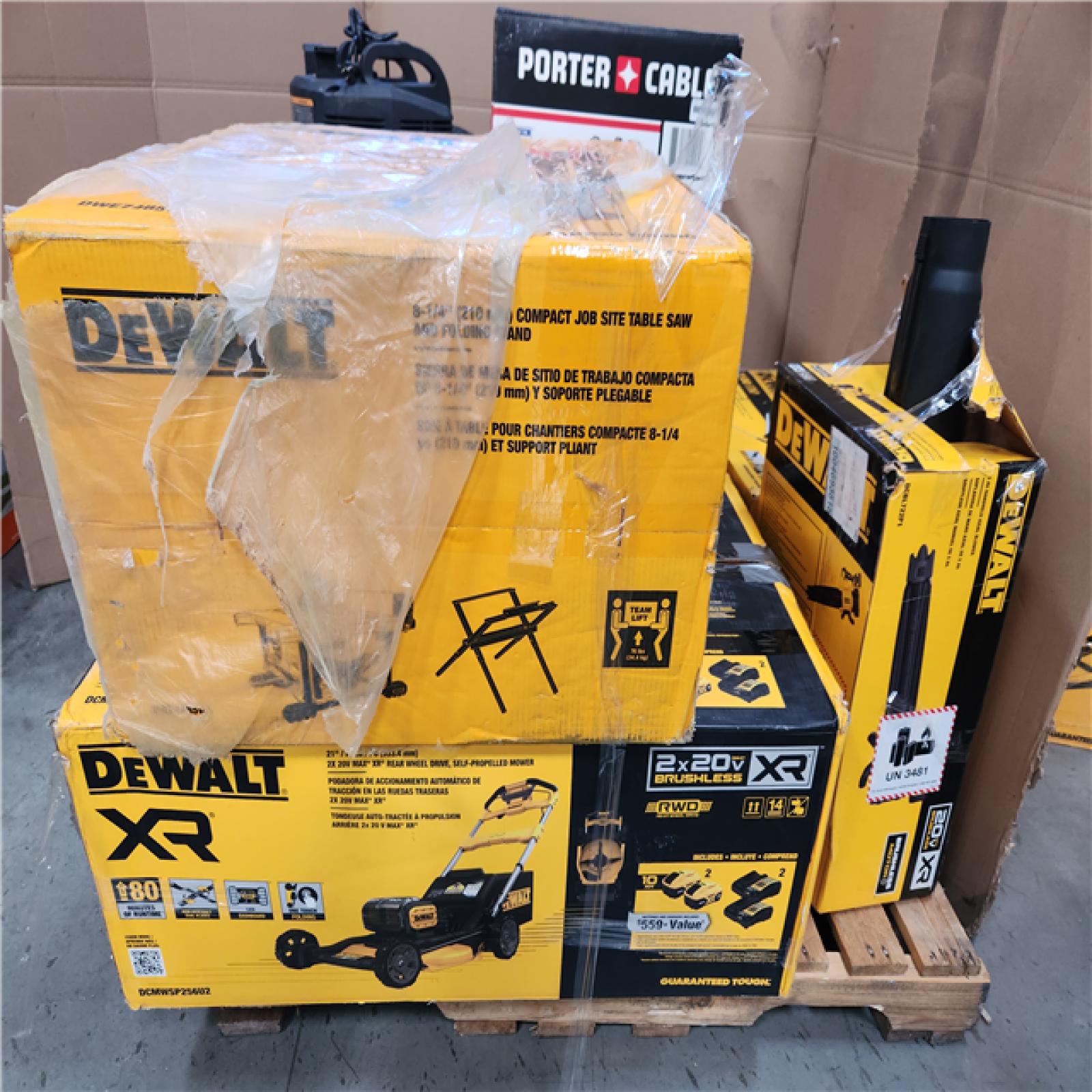 CALIFORNIA AS-IS TOOL PALLET