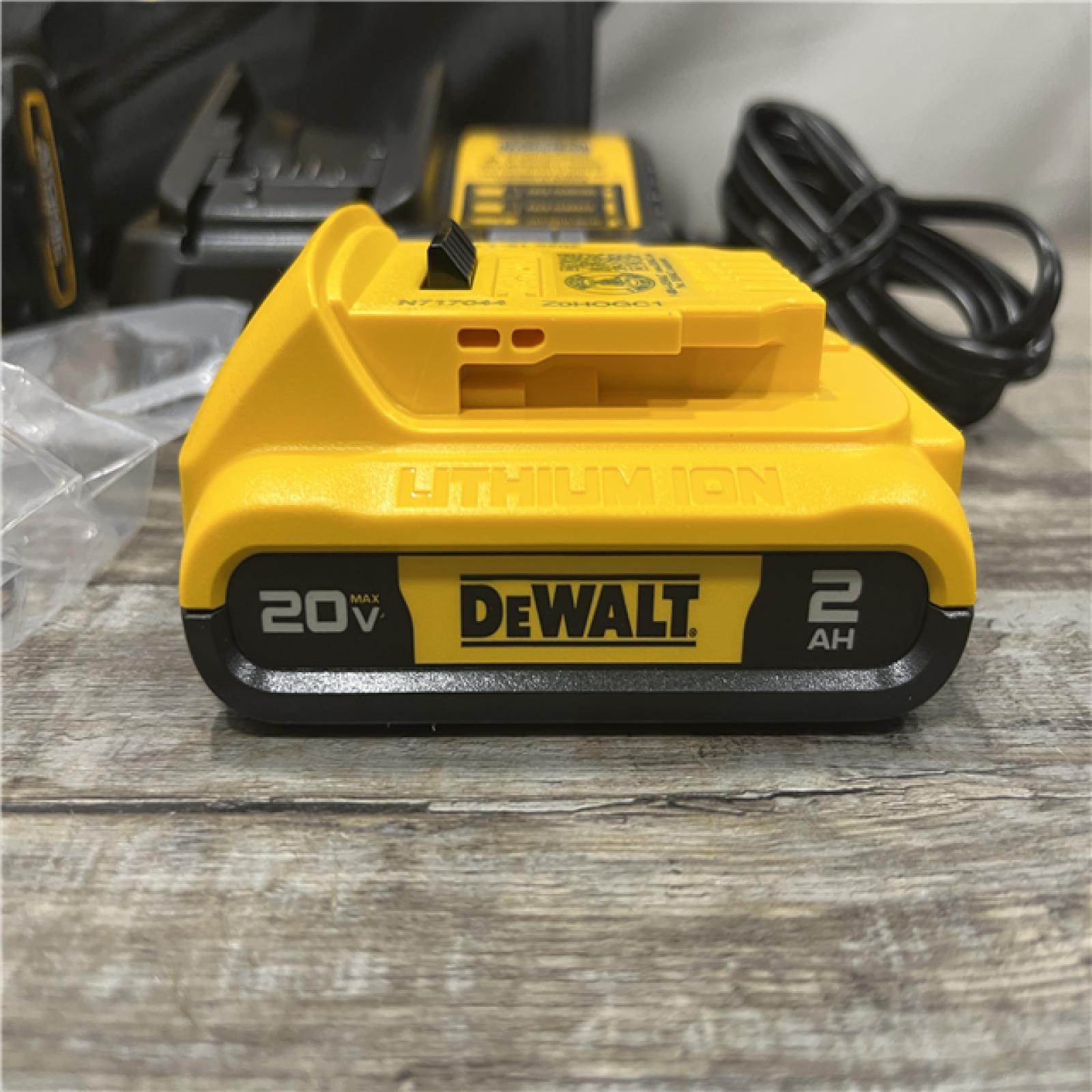 AS-IS DEWALT Atomic 20V Lithium-Ion Cordless Compact 1/2 in. Drill/Driver Kit