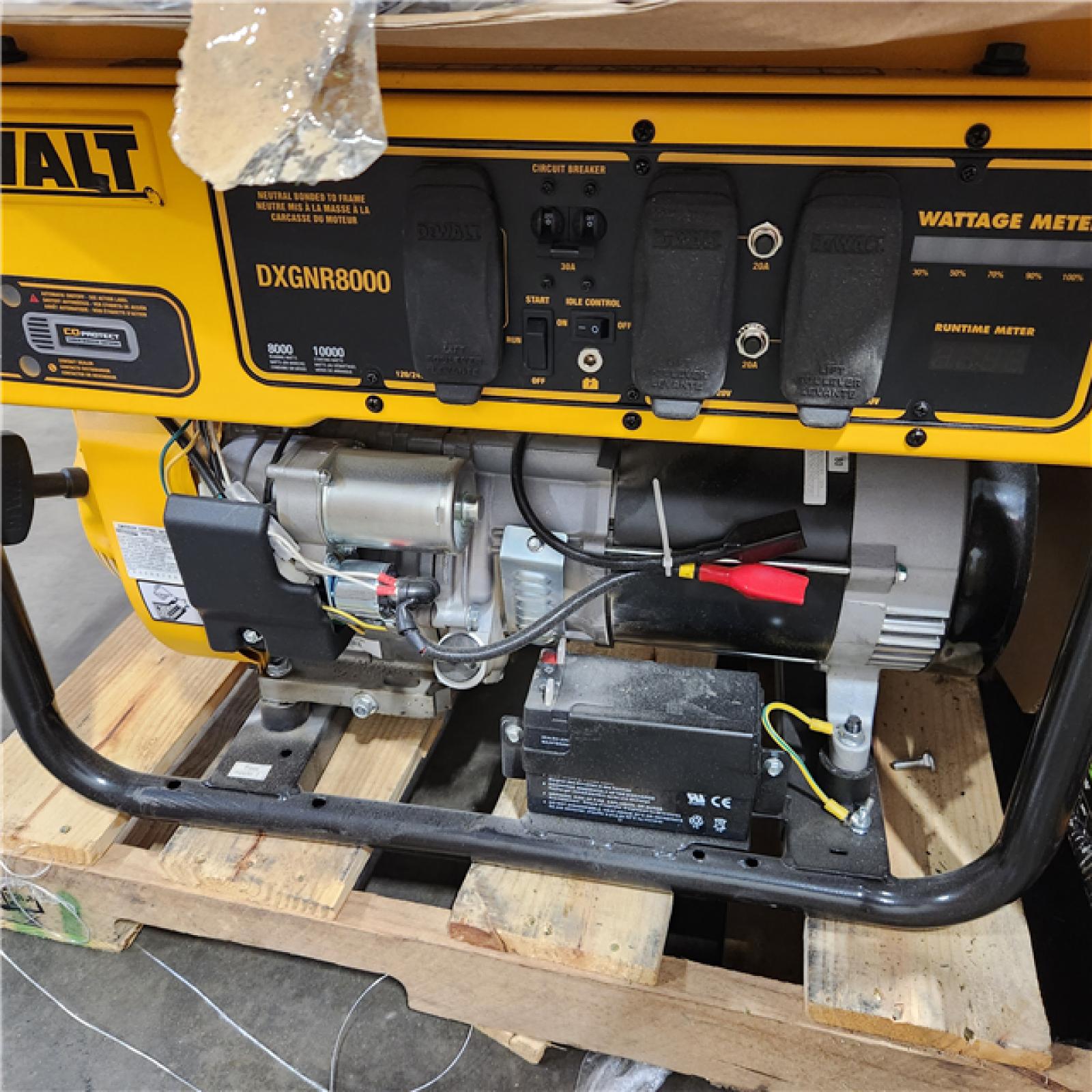 Dallas Location - As-Is DEWALT 10000 / 8000-Watt Portable Generator