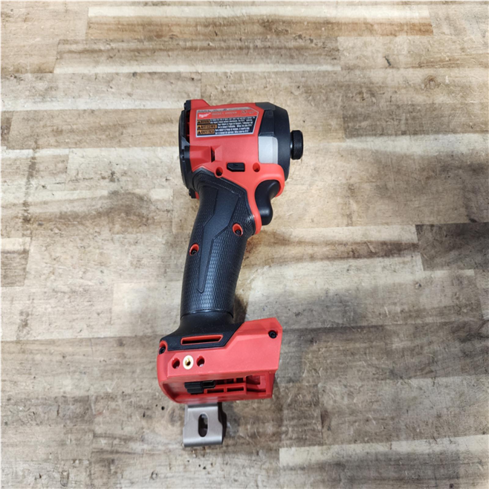 Houston Location AS-IS Milwaukee FUEL 18V Lithium-Ion Brushless Cordless 1/4 in. Hex Impact Driver (Tool-Only)