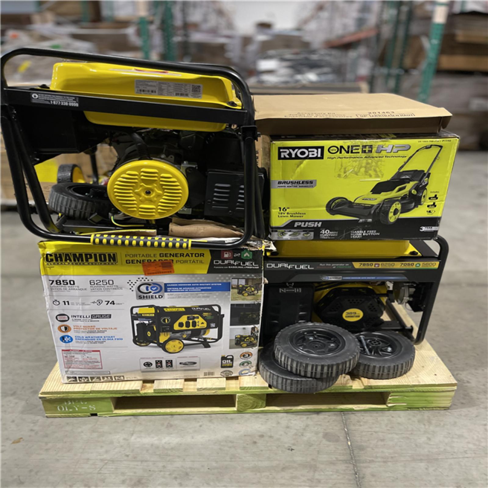 DALLAS LOCATION - AS-IS MONSTER TURBO PALLET