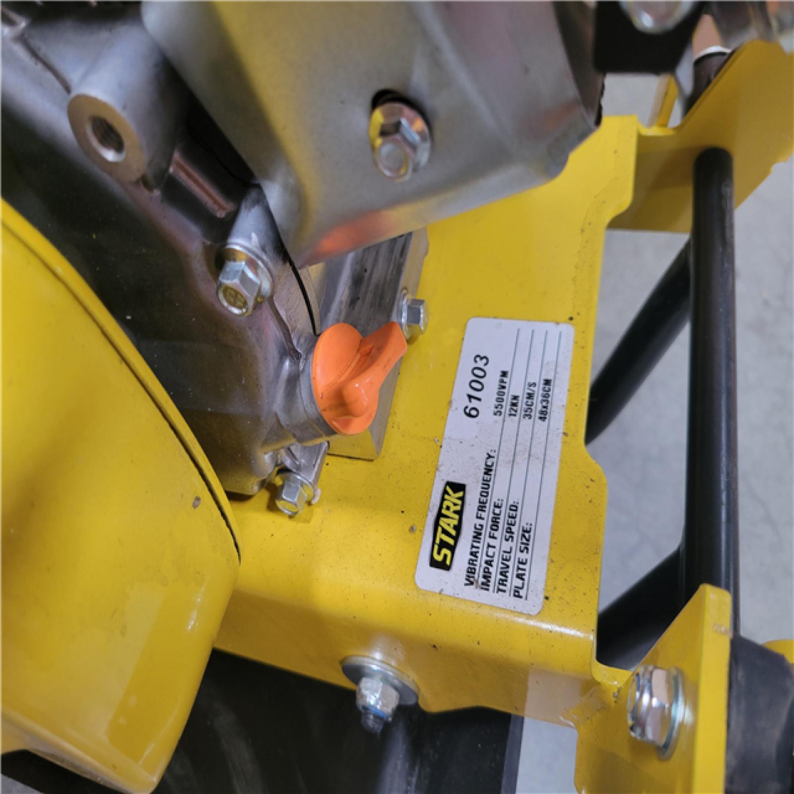 CALIFORNIA APPEARS NEW STARK PLATE COMPACTOR