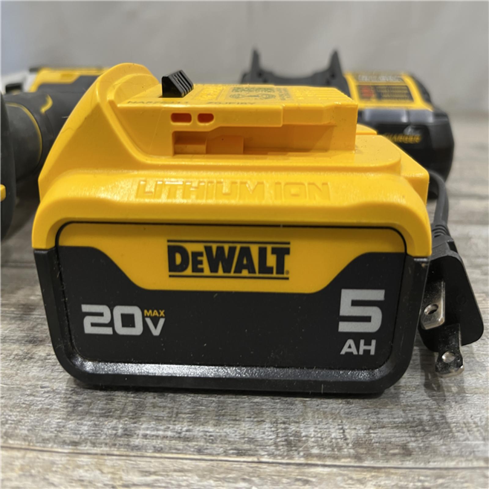 AS-IS DEWALT 20-Volt Maximum XR Lithium-Ion Cordless Brushless 1/4 in. 3-Speed Impact Driver Kit