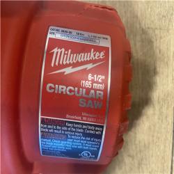 AS-IS Milwaukee 18V Lithium-Ion Cordless 6-1/2 in. Circular Saw (Tool-Only)