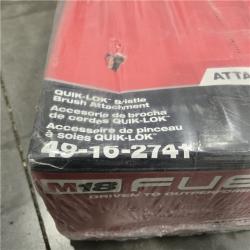 NEW! - Milwaukee M18 FUEL Quik-Lok Professional Grade 48.75 in. L Brush Attachment