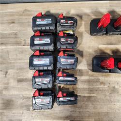 HOUSTON LOCATION - AS-IS MILWAUKEE BATTERY PACK QTY - 20